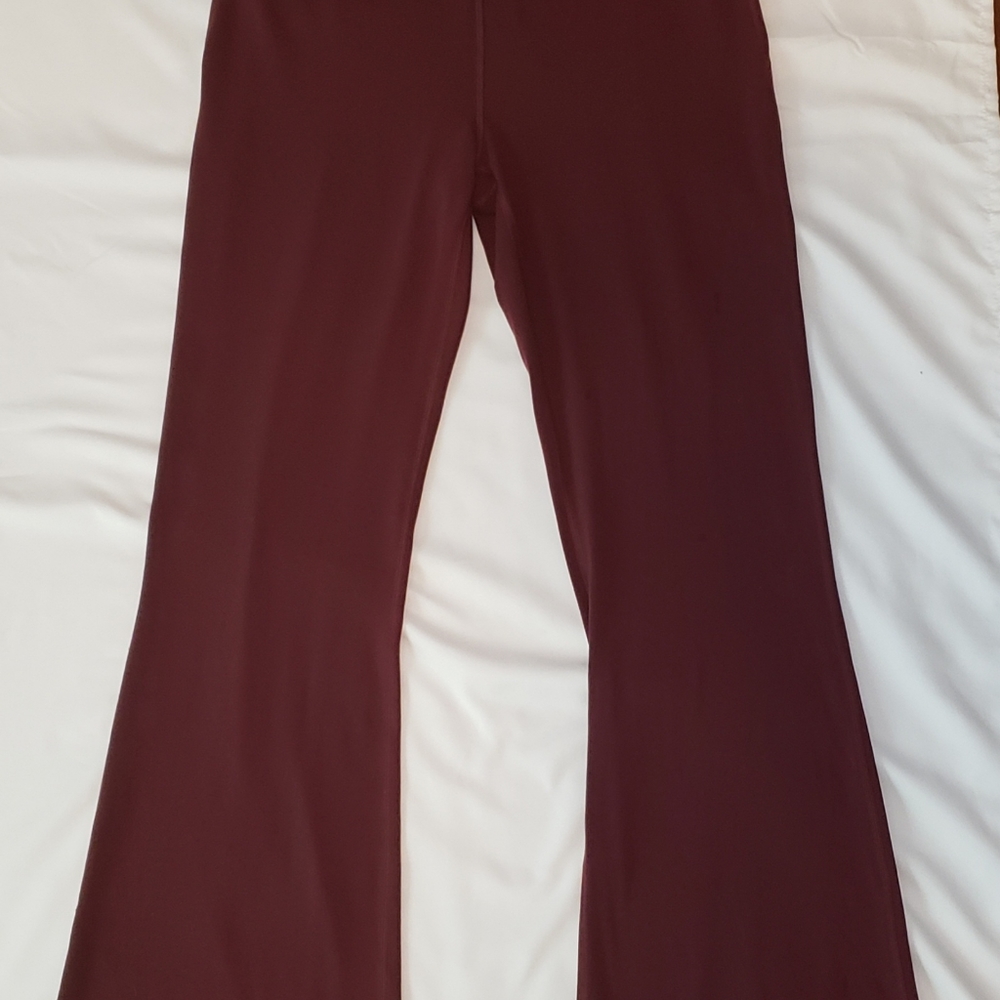High waisted, bell bottom pants